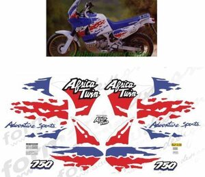 グラフィック デカール ステッカー 車体用 / ホンダ XRV750 AFRICA TWIN アフリカツイン RD 07 /