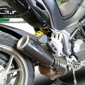 イタリア GPR / M3 カーボンルック スリップオン マフラー 公道仕様 / ドゥカティ DUCATI ハイパーストラーダ 939 2016-2018 Euro4対応モデ