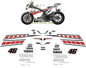 グラフィック デカール ステッカー 車体用 / ヤマハ YZF-R1 YZF-R6 レプリカ M1 MotoGP モトGP バ