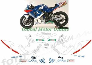 グラフィック デカール ステッカー 車体用 / ホンダ CBR600RR / CBR1000RR / カストロール TENKAT