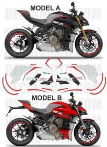 グラフィック デカール ステッカー 車体用 / ドゥカティ ストリートファイターV4 Ducati STREETFIGHTE