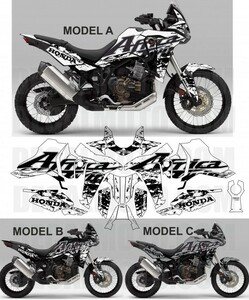 グラフィック デカール 車体用 / ホンダ CRF1100L Africa Twin アフリカツイン 2020- / SIGN MONOCOLOR