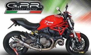 イタリア GPR / M3 チタニウム スリップオン マフラー 公道仕様 / ドゥカティ DUCATI モンスター 1200 S/R 2017-2019 Euro4対応モデル