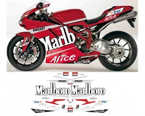 グラフィック デカール 車体用 / ドゥカティ スーパーバイク 848 1098 1198 /モトGP 2008 CHAMPION レプリカ