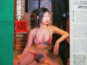 切り抜き★佐藤寛子★熊切あさ美★チェキッ娘★グラビア★フラッシュ／2004年8月31日