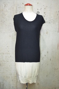  tea bai Alexander one TbyALEXANDER WANG no sleeve knitted sweater XS D2499