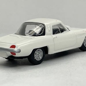 ■★サークルＫサンクス MAZDA（マツダ） ミニカーコレクション COSMO SPORT (L10B)（1/100）（ホワイト/KYOSHO） の画像2