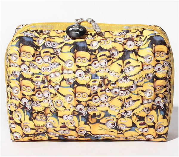 新品 レスポートサックMINION ミニオンポーチ EXTRA LARGE RECTANGULAR COSMETIC ミリオンズ オブ ミニオンズ レスポ ミニオン 怪盗グルー