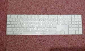 Mac Apple APPLE Magic Keyboard ( numeric keypad attaching ) wireless Japanese keyboard A1843 original superior article Bluetooth correspondence 