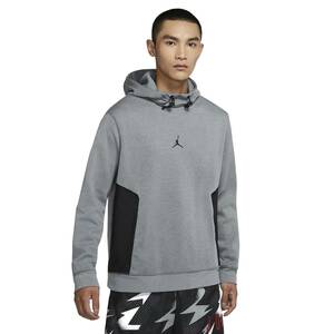 #NIKE JORDAN DF AIR ST FLEECE PO пепел / чёрный новый товар S размер Nike Jordan dry Fit тянуть over Parker DA9850-091