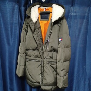 TOMMY HILFIGER Tommy Hilfiger боа пуховик защищающий от холода 