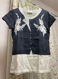 Paul Smith だまし絵 半袖　Tシャツ　M レディース