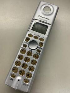 【wy-9-074】パナソニック Panasonic 電話子機 KX-FKN526-S　電池蓋無　電話子機　動作未確認　