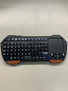 【wy-11-029】Fosmon　ミニワイヤレスBluetooth3.0　キーボードタッチパッド搭載　QWERTYキーボード　マウスセット一体型　動作未確認