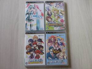 ☆即決 PSP 初音ミク プロジェクト・ディーヴァ 2nd うたのプリンスさまっ Repeat 等4本! 同梱可能☆