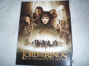 ロード オブ・ザ リング★THE LORD OF THE RINGS THE FELLOWSHIP OF THE RINGS パンフレット