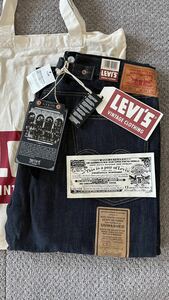 LEVI'S リーバイス LVC 15 501 XX 米国製　W 34Ｌ36 デッドストック 新品　LEVI''S アメリカ製