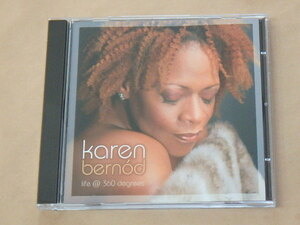 Life at 360 Degrees　/　 Karen Bernod（カレン・ベルノード）/　UK盤　CD