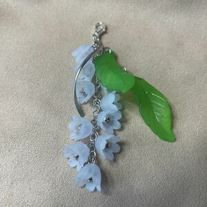  light light blue. bell orchid strap 