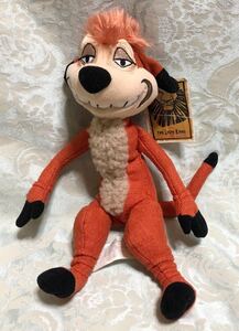 THE LION KING TIMON ライオンキング ティモン ぬいぐるみ 劇団四季 ディズニー Disney