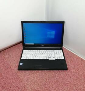 富士通 LIFEBOOK A746/R Core i7-6600U 2.6GHz/8GB/高速SSD256GB/15.6型FHD(1920x1080) Win 10 office365導入済 カメラ/Bluetooth/テンキー