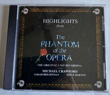 オペラ MICHAEL CRAWFORD The PHANTOM of the OPERA 全13曲 中古車_画像1