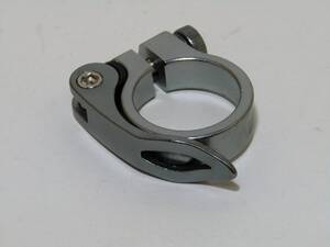 (128) aluminium Quick type sheet clamp 34.9mm silver 