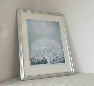 * world highest. high class . made .[ Japanese picture. . Takumi higashi mountain ..] Tokyo country . modern fine art pavilion place warehouse. [ winter .]10 number Special size picture frame external dimensions : approximately 620mm×770mm used present condition goods *