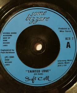 DAVE PHILLIPS元ネタ!Soft Cell/TAINTED LOVE EP シングル　ニューウェーブ　ロカビリー　ROCKABILLY