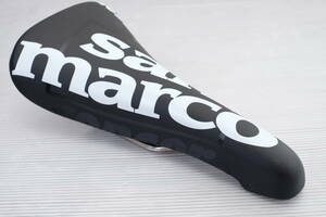 Concor light saddle selle sanmarco black x white Logo navy blue call Selle San Marco 
