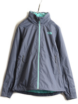 US企画 希少サイズ S ■ ノースフェイス DRYVENT ナイロン ジャケット ( レディース ) 古着 The North Face マンパ ブルゾン アウトドア 灰_画像1