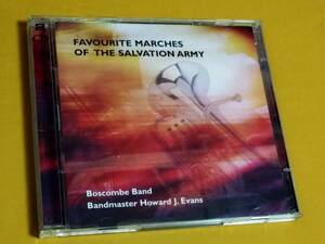 ◎2CD「FAVOURITE MARCHES OF THE SALVATION ARMY」Boscombe Band/Haward J.Evans　マーチ　輸入盤
