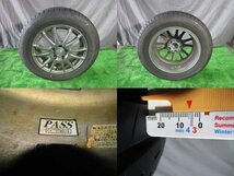 アルミホイール スポークホイール タイヤ 4本 215/60 R16 16×6.5J オフセット38 PCD114.3 エスティマ_画像4