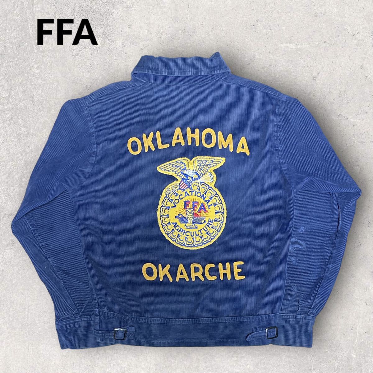 FFA ジャケット OKLAHOMA YKK ビンテージ ブルーファーマーズ | www
