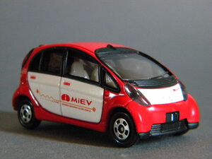  that time thing 2006 ** Tomica TOMY TOMICA Mitsubishi automobile MITSUBISHI I MMC MIEV I 1/58 electric automobile minicar model **[ outside fixed form /LP possible ]