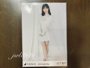 乃木坂46 2023 Lucky Bag カレンダー衣装 山下美月 生写真 ヒキ