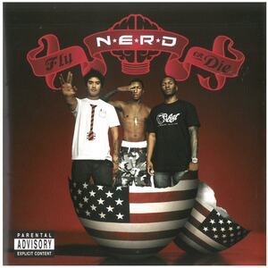 N.E.R.D (エヌ・イー・アール・ディー) / FLY OR DIE ディスクに傷有り CD