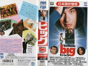 ビッグ 日本語吹替版　トム・ハンクス/エリザベス・パーキンス　VHS