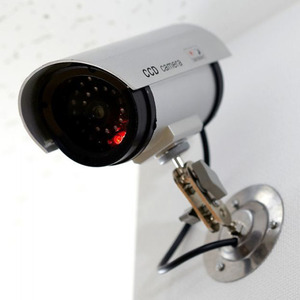 ダミー 防犯カメラ LED点滅 ADC-209 LED 配線不要 セキュリティ 防犯 フェイク 監視 カメラ 空き巣 旭電機化成