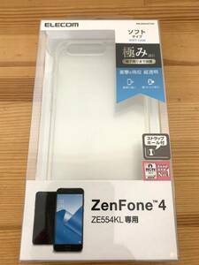 エレコム ELECOM PM-ZN4UCTCR [ZenFone 4 ソフトケース 極み]