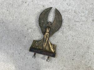  Vintage sissy bar insert Angel woman god Harley chopper shovel head panhead Knuckle head iron 