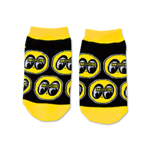 EYEBALL Kids ankle socks [FM135] MOONEYES moon I z