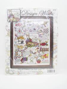 Design Works　クロスステッチキット　Stitching ABC　刺繍　デザインワークス