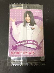 仲川遥香 AKB48 渡り廊下走り隊７ トレーディングカード meiji 明治