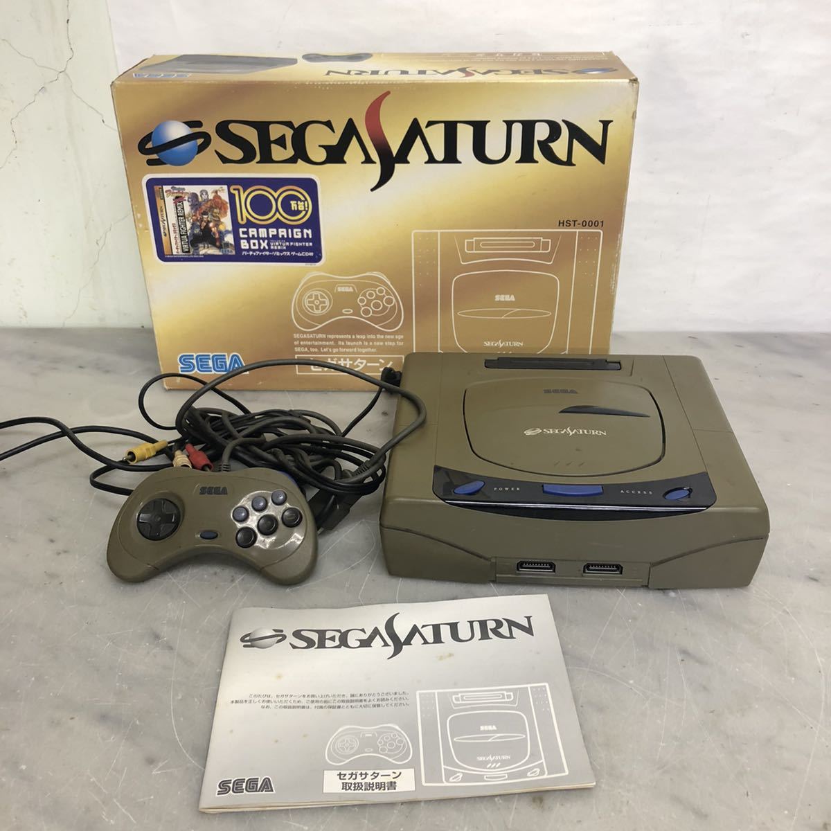 ☆ジャンク☆SEGA(セガ) セガサターン ツインスティック PCソフト メガ