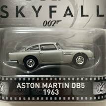 ★レトロエンターテイメント★ 1963 Aston Martine DB5 アストンマーチン 007 James Bond ジェームズボンド ホットウィール ミニカー 洋画_画像2