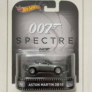 ★レトロエンターテイメント★ Aston Martine DB10 アストンマーチン 007 James Bond ジェームズボンド ホットウィール ミニカー 劇中車