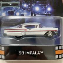 ★レトロエンターテイメント★ 58 Impala American Graffiti シボレー インパラ アメリカングラフィティー ホットウィール ミニカー 劇中車_画像2