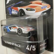 ★レトロエンターテイメント★ 16 Ford GT Race Forza フォードGT フォルツァ ホットウィール ミニカー_画像4