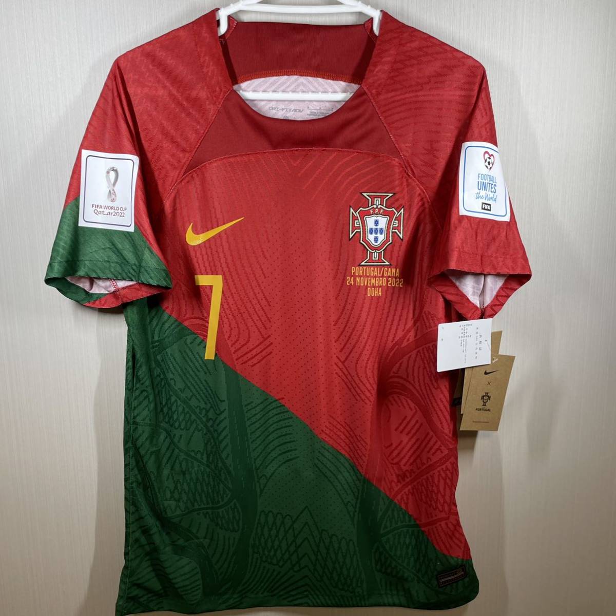 くらしを楽しむアイテムサッカー/フットサルヤフオク! -ポルトガル ロナウド ユニフォームの中古品・新品・未使用
